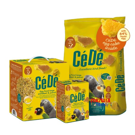 Cedè agapornide, pastoncini