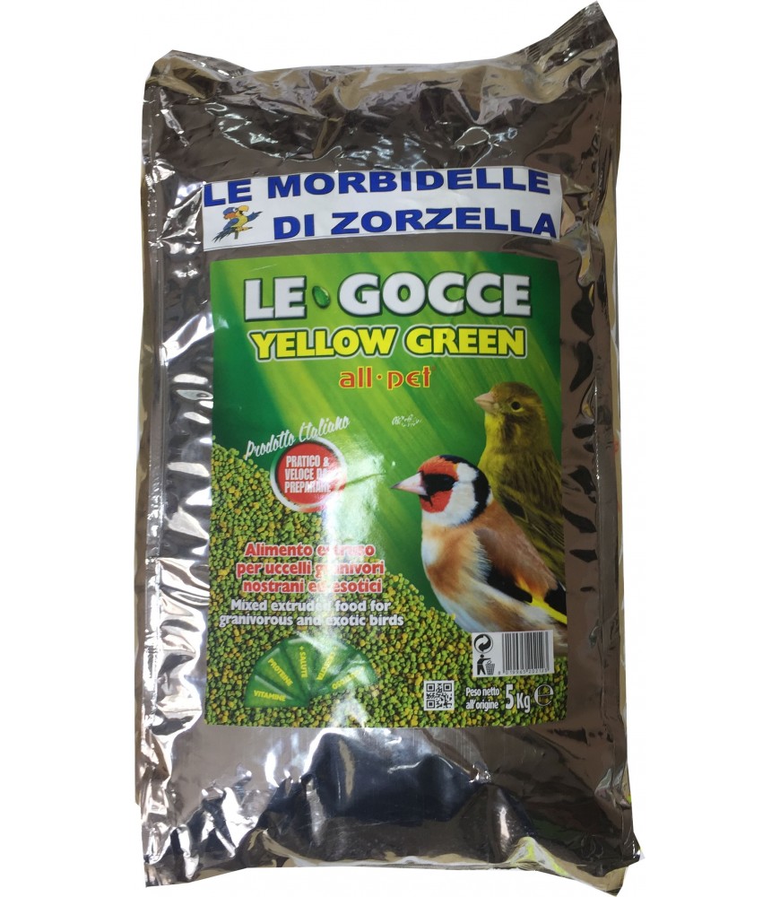 LE GOCCE YELLOW-GREEN 5 kg