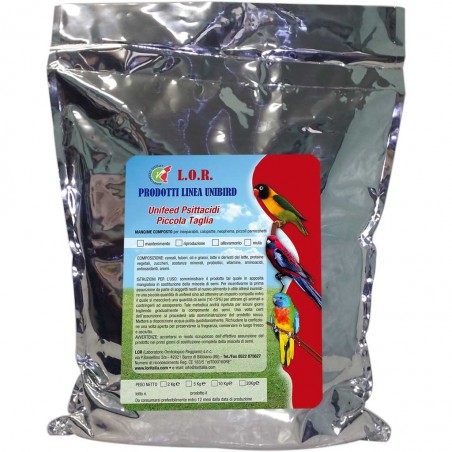 Unifeed Psittacidi Piccola taglia